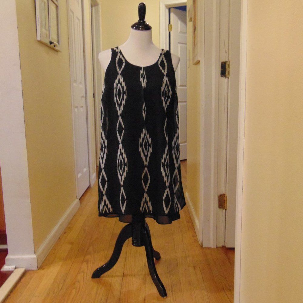 *486 I.N. Aztec Print Mini Dress